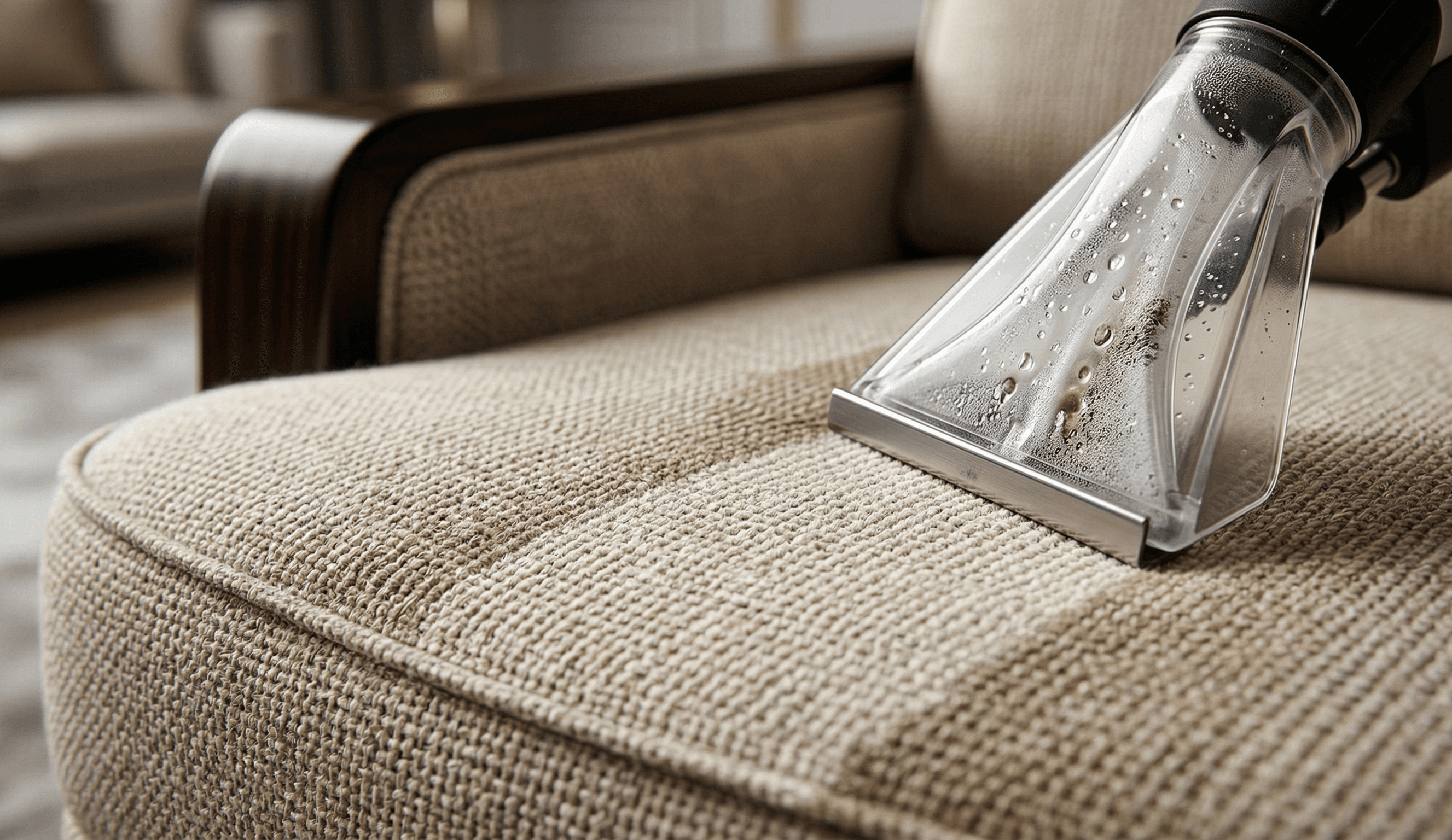 Nettoyage textile à domicile par Cleanic